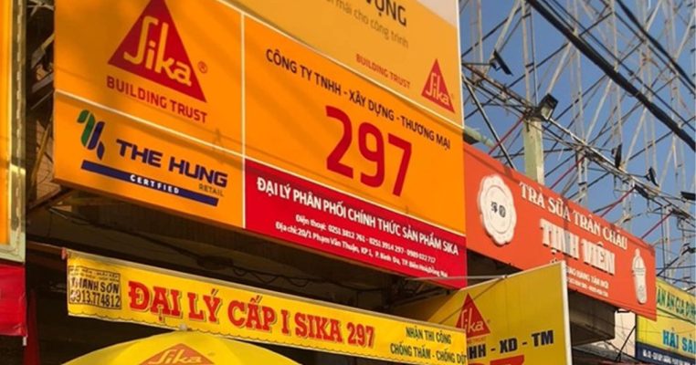công ty 297 đại lý phân phối sika tại đồng nai tphcm và bình dương