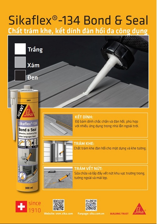 keo tram khe sikaflex 134 bond and seal